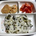 真観子さん's cooksnap of when they made 離乳食完了期～幼児食　わかめ炊き込みご飯.