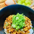 ryu☆ryu's cooksnap of when they made ～豚ひき肉～甘辛お味噌のそぼろ丼.