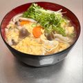 Etsu☆ko's cooksnap of when they made 体ぽかぽか♬かきたまうどん.