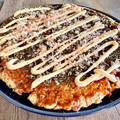ばぢこ's cooksnap of when they made 黄金比率！簡単基本の豚玉お好み焼き☆.