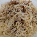 ばたみそーぱん☆'s cooksnap of when they made 夫が大好きな牛肉と白滝の甘辛煮.