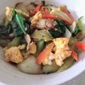 やっちーさん's cooksnap of when they made チンゲン菜と卵のふわっと餡炒め.