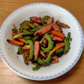 みぃくんのママ's cooksnap of when they made 苦くない♡ゴーヤとウィンナーのマヨ炒め.
