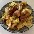 0720まま's cooksnap of when they made 鶏の味噌漬け和風ホイコーロー定食🍚.