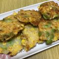 まりっコぐらし's cooksnap of when they made コーン缶で簡単！枝豆とコーンのおやき.