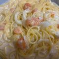 柴犬のお顔☆'s cooksnap of when they made シーフードミックスで簡単クリームパスタ.