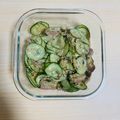 ももゆみ1230's cooksnap of when they made ズボラ飯♡サバ缶のゴマ酢あえ.
