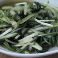 ひぃちゃんひー's cooksnap of when they made 水菜のゆず胡椒和え☆.