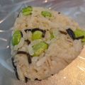 ゆるмαмα's cooksnap of when they made ＊マヨ風味♪枝豆と塩昆布の混ぜご飯＊.