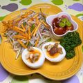 まこさんど's cooksnap of when they made ゆで卵にナッツ×ソルト.