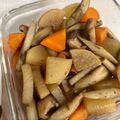 ちぃ〜〜〜's cooksnap of when they made 大根、にんじん、しいたけと油揚げの煮物.