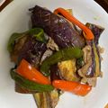 食べるの大好き♪♪'s cooksnap of when they made 茄子の豚 大葉 ニンニクはさみ焼き.
