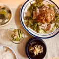 mack♪♪♪'s cooksnap of when they made 定番の味で【豚しゃぶバンバンジー】.