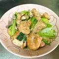 クリちゃん0309's cooksnap of when they made 小松菜と鶏肉のガリマヨ炒め　JAいるま野.