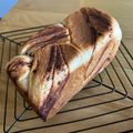 チャロネコ's cooksnap of when they made 憧れのマーブル模様★あん食パン～HB生地.