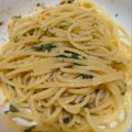 猫太朗さん's cooksnap of when they made ♡梅干しと大葉のバター醤油パスタ♡.