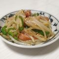 ぱふ's cooksnap of when they made ウインナーともやしとピーマンの炒め物♪.