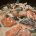 あやぽっくる〜's cooksnap of when they made ワンパン！簡単！サーモンクリーム煮.