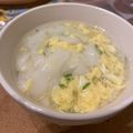 ゆでたん's cooksnap of when they made ワンタンの皮スープ.