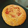 かわゆう1211's cooksnap of when they made 大量のミニトマトを炊飯器でキッシュに.