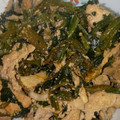 料理大好きボーイ's cooksnap of when they made 簡単！豚肉とほうれん草のバター醤油炒め.