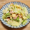 克らぶ's cooksnap of when they made 春キャベツ×えび×卵★デリ風マヨサラダ.
