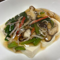 okamelove's cooksnap of when they made かにかまと椎茸の和風あんかけ豆腐.