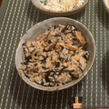 hiromi17's cooksnap of when they made 簡単！鶏ひじきの炊き込みご飯.