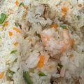 びすp's cooksnap of when they made フライパンでシーフードピラフ.
