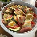 ととてひま74☆'s cooksnap of when they made 夏が旬！トマトとズッキーニの彩り重ね焼き.