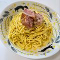 Ri→chan's cooksnap of when they made ワンポットパスタ☆クリーミーカルボナーラ.