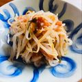 kinniko's cooksnap of when they made 簡単！もやしの梅肉和え♡お酒の肴に.