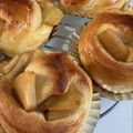 mickeyhash's cooksnap of when they made ～秘密にしたい★我が家のりんごパン～.