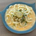 たべものにっき　tabemono's cooksnap of when they made 濃厚♪たらこクリームうどん.