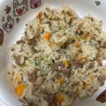 saikos's cooksnap of when they made ランチ◎簡単♪大蒜バター醤油☆挽肉☆炒飯.