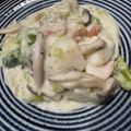 TeaChan214's cooksnap of when they made かぶ＆かぶの葉をクリ～ムで煮ちゃいました.