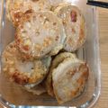 おかわりきゅうQ's cooksnap of when they made 玉ねぎ入り^ ^鶏ひき肉の蓮根はさみ焼き.