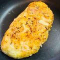 さんちゃん（╹◡╹）'s cooksnap of when they made 嘘みたいに美味しい！もやしチーズチヂミ☆.