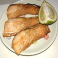 ミロ9607's cooksnap of when they made シンプルに秋鮭の塩焼き・すだち風味.