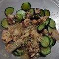 花音's cooksnap of when they made さば缶きゅうりのサッパリごま酢みそ和え☆.