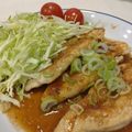 まみお✳'s cooksnap of when they made ささ身ソテー♡甘みそソース♪.