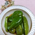 みっちゃん❇️68's cooksnap of when they made 簡単☆ピーマンの煮浸し2種類のやり方♫.