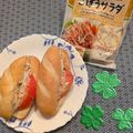 プルンバゴ's cooksnap of when they made サラダとトマトのサンドイッチ.