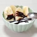 ぱふ's cooksnap of when they made バナナヨーグルト＆チョコシロップ.