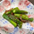 run※'s cooksnap of when they made 簡単お弁当にも♪アスパラガスのおかか和え.