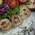 新妻あや's cooksnap of when they made 豚肉のパプリカ巻き巻き（照り焼き風）.