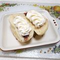 ＠迷子＠'s cooksnap of when they made あんまんにホイップクリームで簡単スイーツ.