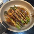 ٩(^‿^)۶'s cooksnap of when they made 豚バラとアスパラの肉巻き.