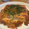 ナカミチ's cooksnap of when they made ☆豆腐モチモチ☆グラタンたらこ味.