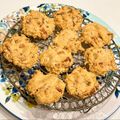 なつき☆ミ's cooksnap of when they made ベーコンチーズ米粉クッキー　カルボナーラ.